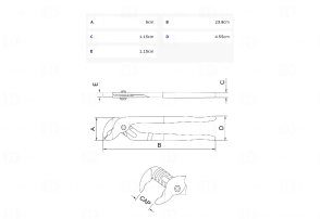 Pinza Pico Loro Aislada 1.000 V 10"