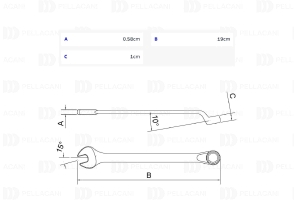 Llave Combinada 14 mm