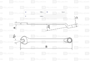 Llave Combinada 16 mm