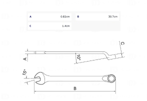 Llave Combinada 24 mm