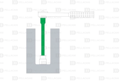 Extensi&oacute;n en Acero Cromo Van&aacute;dio 5" Encastre