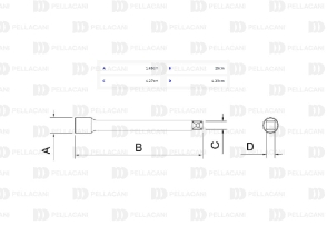 Extensi&oacute;n en Acero Cromo Van&aacute;dio 10" Encastre