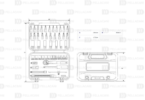 Kit de Herramientas para Talleres 52 piezas
