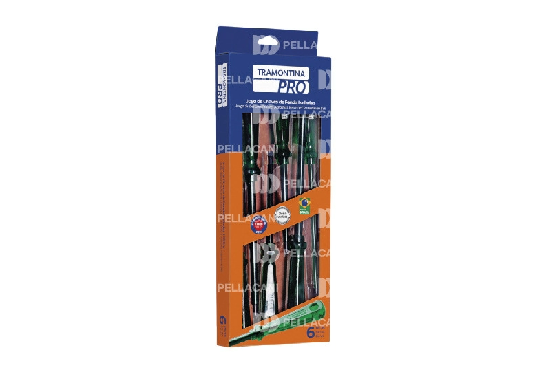 Juego de Destornilladores Electricista 6 Piez