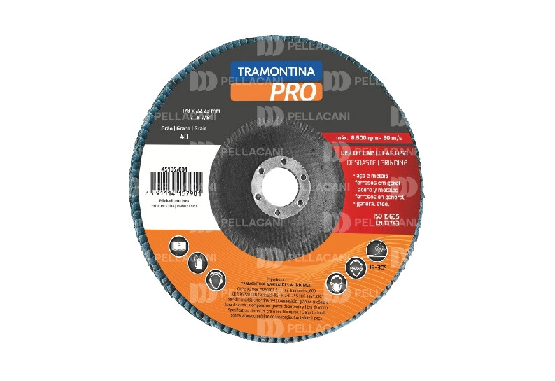 Disco Flap 180mm Grano 60