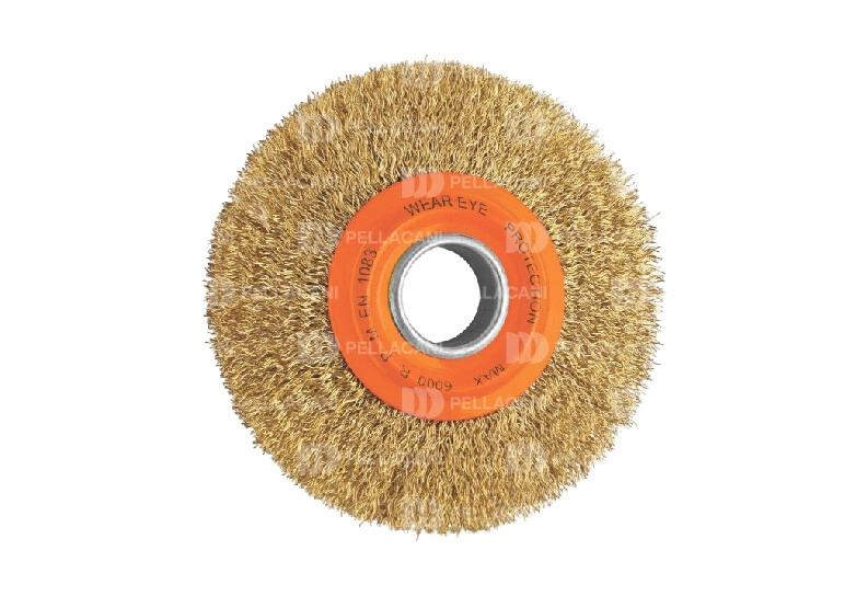 Cepillo Circular Alambre Ondulado 6x3/4''