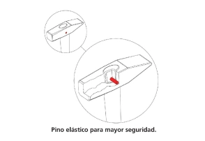 Martillo de Pena Mango Tubular 500 g