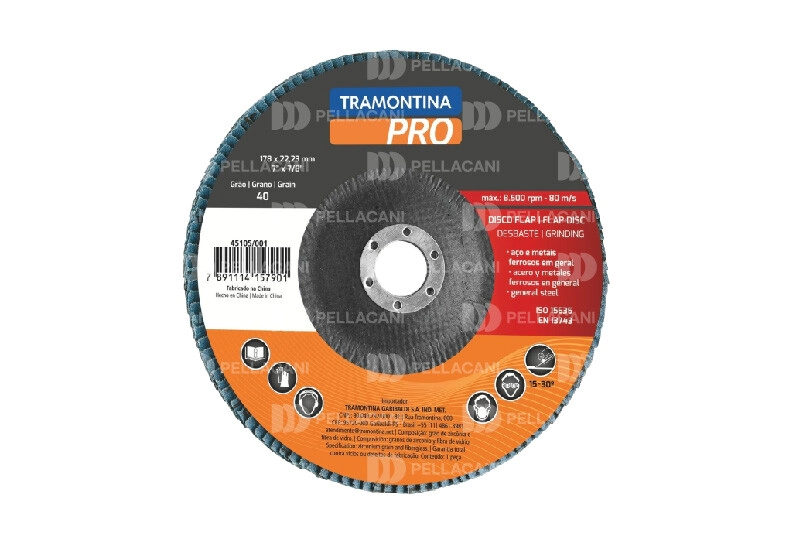 Disco Flap 180mm Grano 80