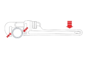 Llave para Tubo 18"