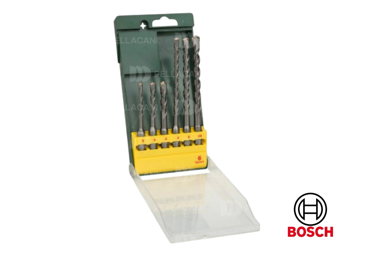 Jgo. 6 Mechas Bosch SDS plus P/Concreto