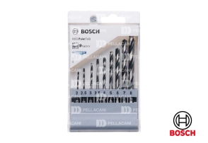 Mechas Bosch P/Metal PointTeQ HEX - Set 9 Pzs