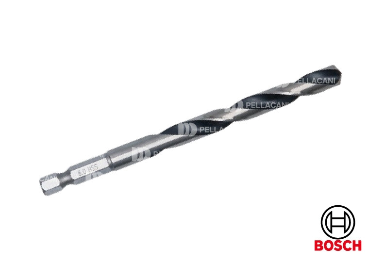 Mecha Bosch P/Metal HSS-PointTeQ HEX 8mm