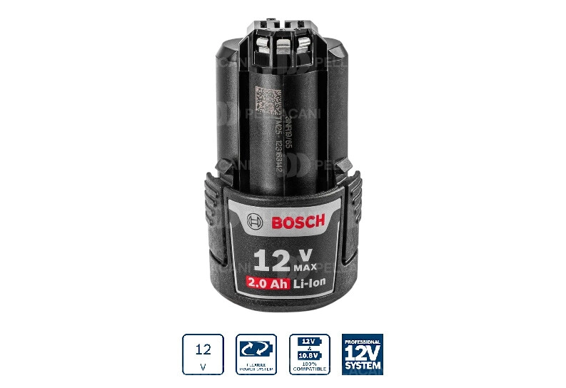 Bater&iacute;a GBA 12V 2,0 Ah Bosch