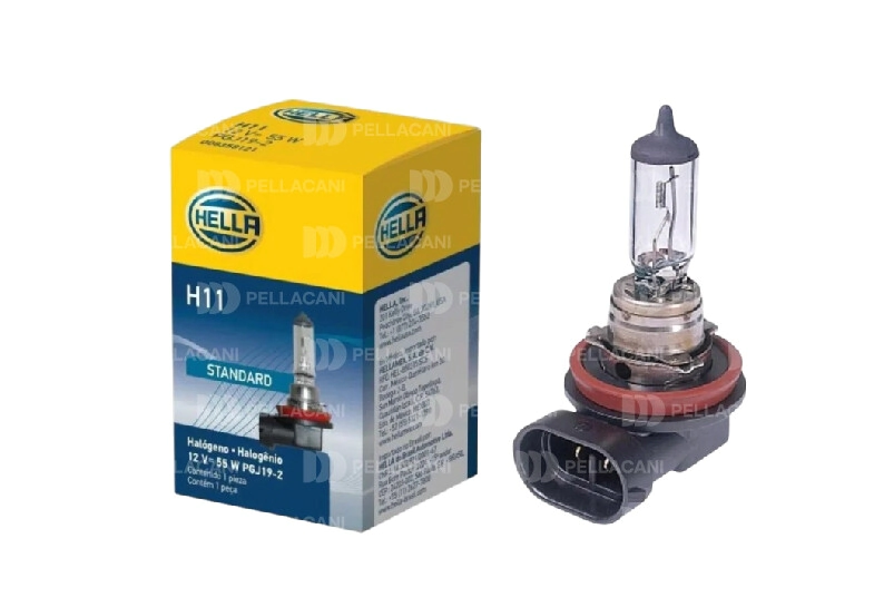 Lampara Hal�geno 12V 55W H11 Standard