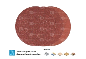 Set 6 discos lija madera &Oslash; 125 mm Bosch