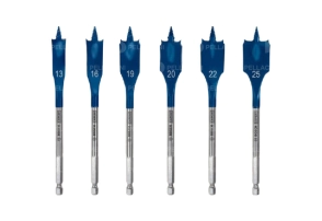 Set Mecha Pala Para Madera 6pzs 13-25mm