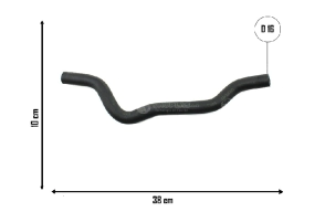 Manguera Entrada Calefacci&oacute;n Renault