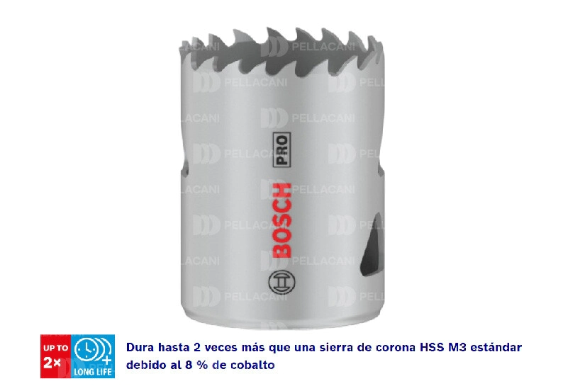Sierra Copa PRO Multi Material �38mm c/Rosca