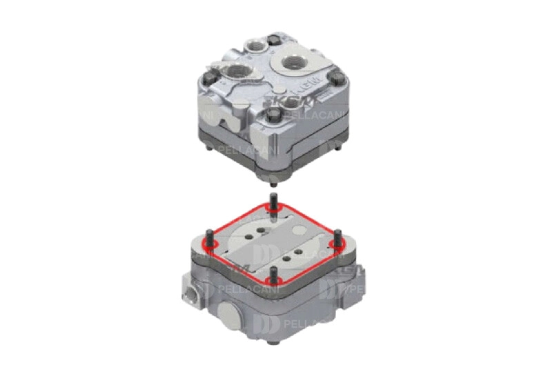 Tapa p/Compresor Knorr 92mm Volvo