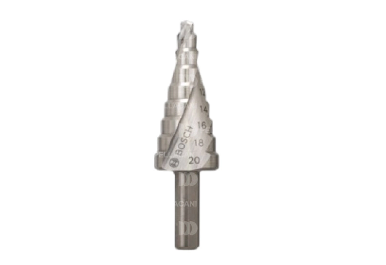 Mecha Escalonada Acero R�pido HSS 4 a 20mm