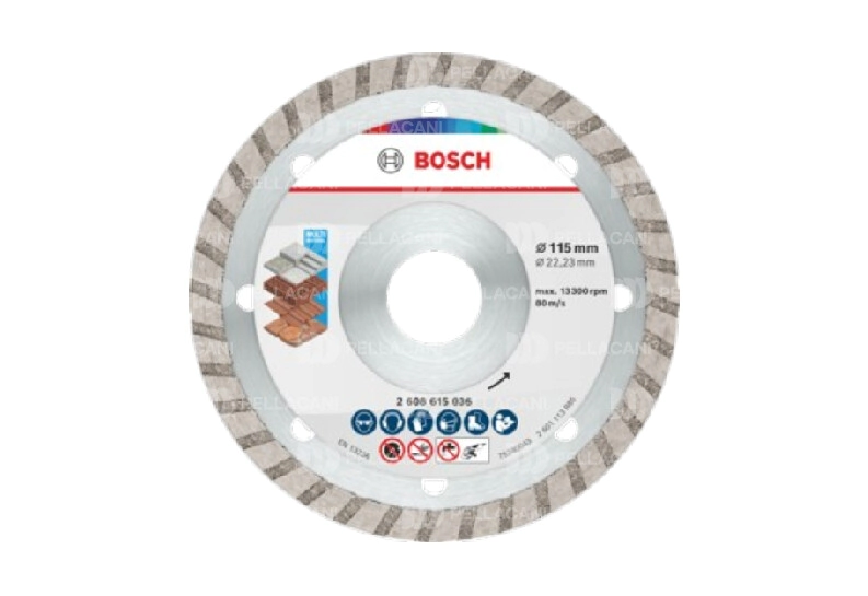 Disco Diamantado Turbo 4 1/2" 115mm