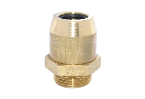 Conector Recto Rosca M16 Tubo 14mm - x1