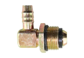 Conector Codo macho M22-macho espiga T6 - x1