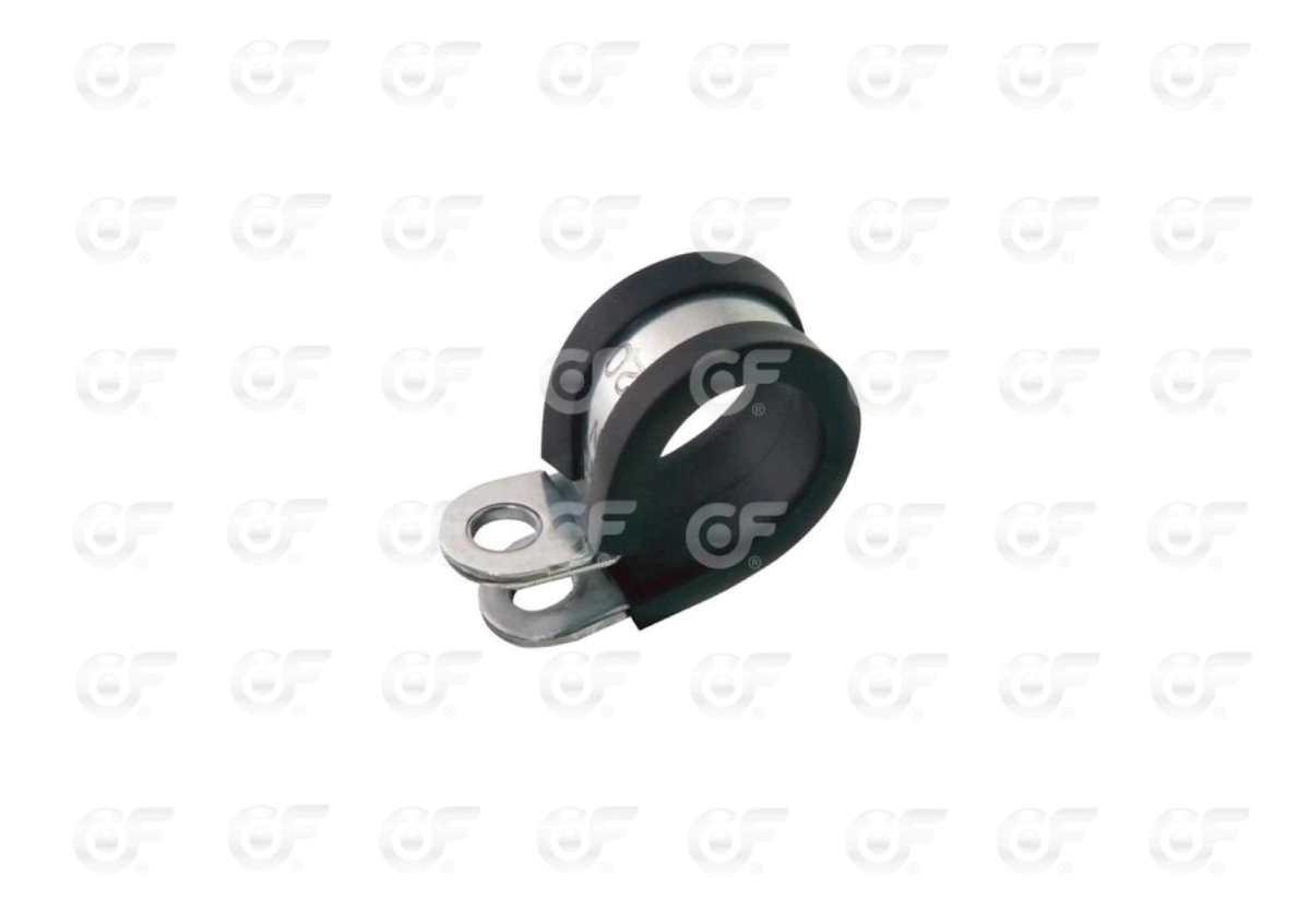 Abrazadera P-Clip c/goma 15 - Ø22 / x5 unid