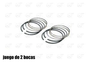 Juego aros STD (x2 bocas) Mahle Comp Varga Sc