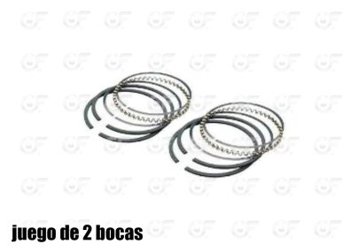 Juego aros STD (x2 bocas) Mahle Comp Varga Sc