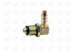 Conector Codo 90º Macho M16 -Macho Espiga T10