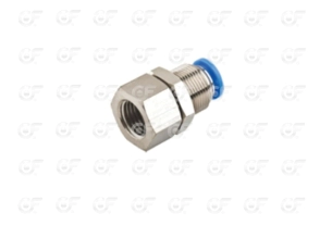 Pasachapa hembra Tubo 10 Rosca 1/4 - x5