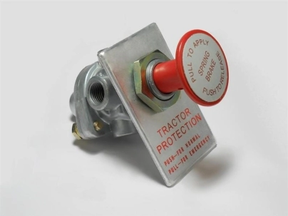 Freno de Mano Bot&oacute;n Universal con Panel de Aluminio - Repuesto de Alta Calidad para Veh&iacute;culos Pesados - Pellacani