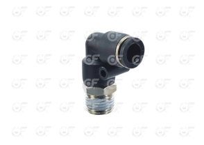 Conector Codo 90 Tubo 4  Rosca 1/8   10 -