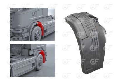 Guardabarro delantero Der y trasero Iz S4