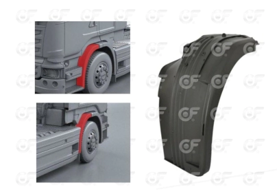 Guardabarro delanterio Iz y trasero Der SC S4