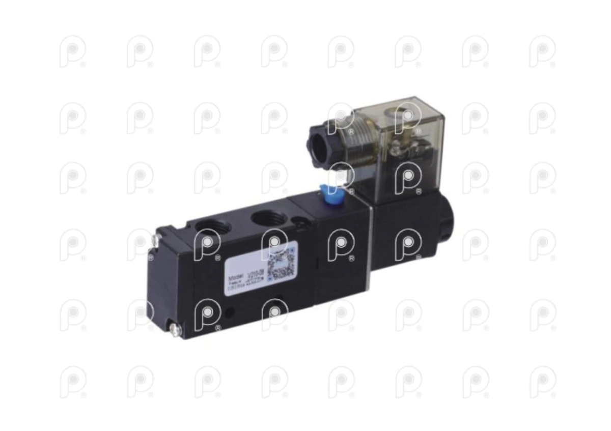 Electrov�lvula 5/2 v�as DC12v 1/4" T2