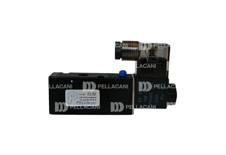 Electroválvula 3/2 vías DC12v 1/8
