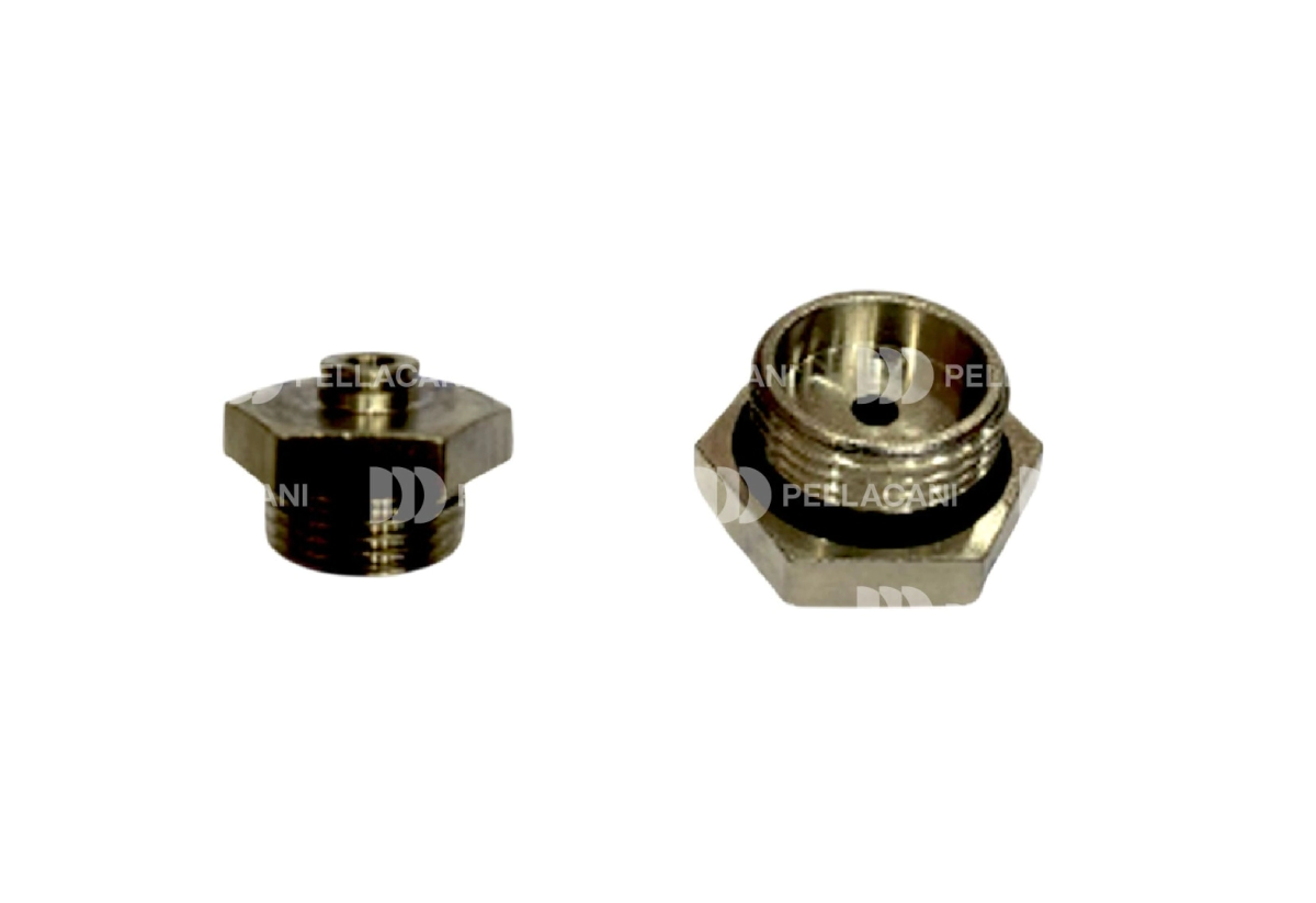 Conector Recto Tubo 6mm Rosca 16mm