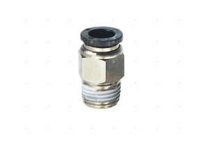 Conector Recto Tubo 10mm Rosca 16mm