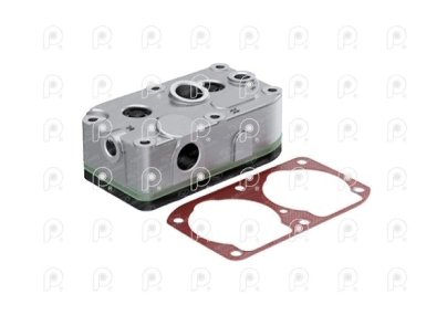 Tapa de cilindro completa Knorr 75mm Scania