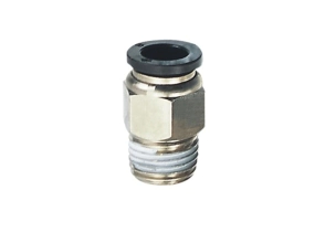 Conector Recto  Tubo 4 Rosca 1/4   x10