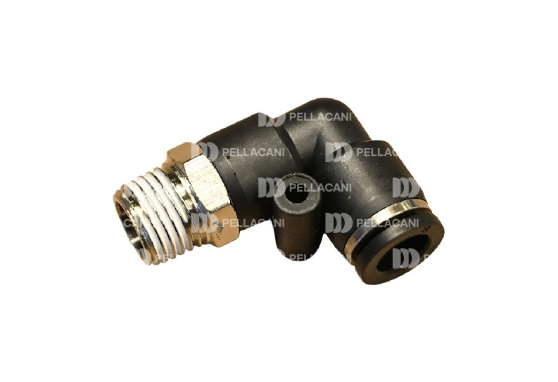 Codo 90 Tubo 8 Rosca 1/4 - x10