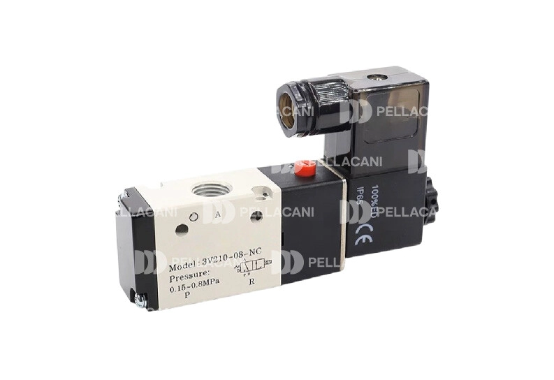 Electrov�lvula 3/2 v�as DC12v 1/8" NC T2
