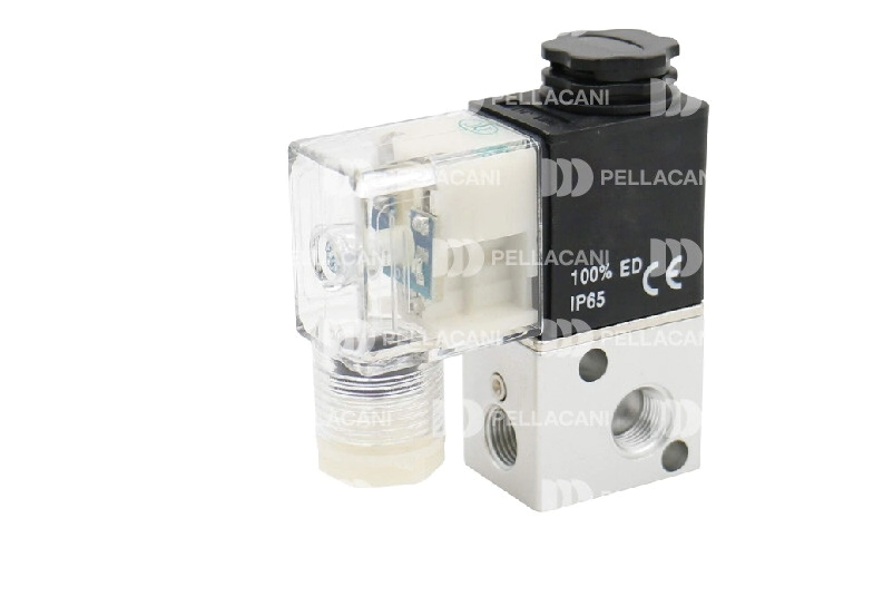 Electrov�lvula 3/2 v�as DC12v 1/8" NO T1