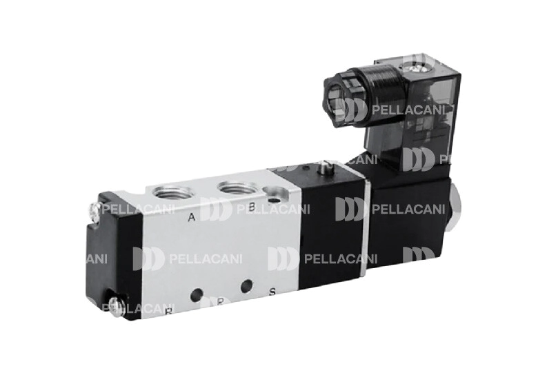Electrov�lvula 5/2 v�as AC24V 1/4" T3