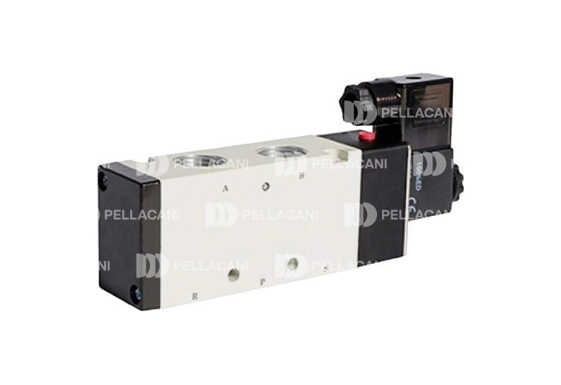 Electrov�lvula 5/2 v�as DC12v 1/2" T4
