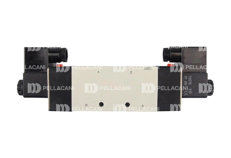 Electrov�lvula 5/2 v�as DC12v 1/2" T4