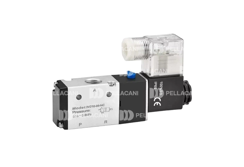 Electrov�lvula 3/2 v�as DC24v 1/4" NC T2