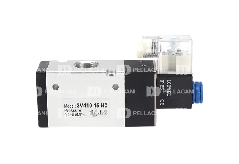 Electrov�lvula 3/2 v�as DC12v 1/2" NC T4